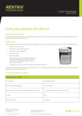 Colle polyuréthane PU-LMF-02 - FT